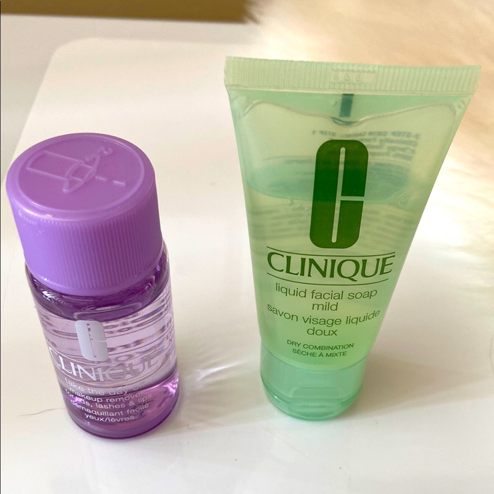 🆕 Clinique Liquid Facial Soap and Makeup Remover Set